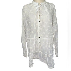 JADED GYPSY Button-Up Tunic